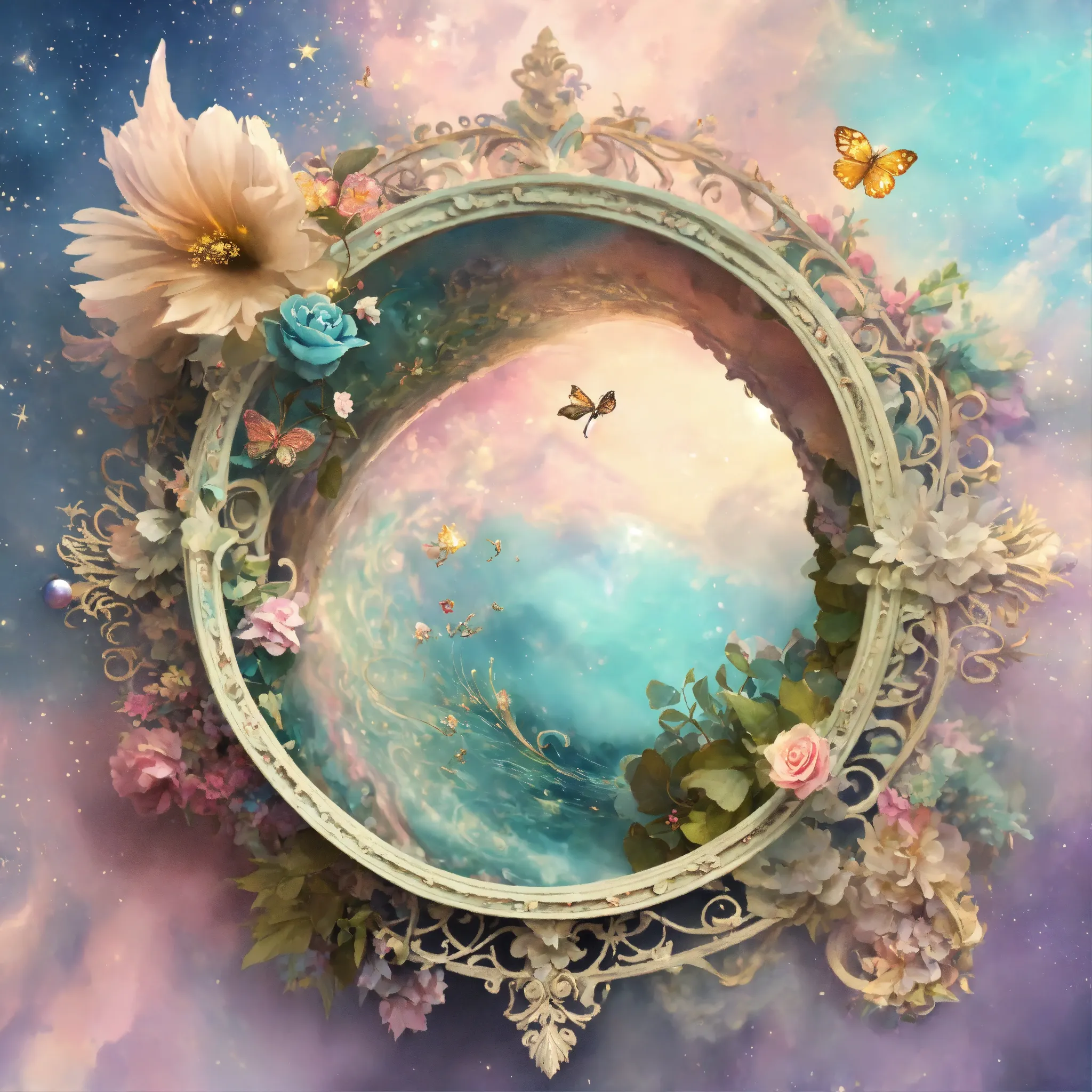 Expressieve aquarelschildering geïnspireerd op muziek